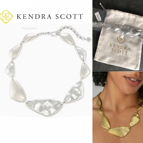 Kendra Scott Jewelry - KENDRA SCOOT KIRA SILVER STATEMENT NECKLACE NWT 148$